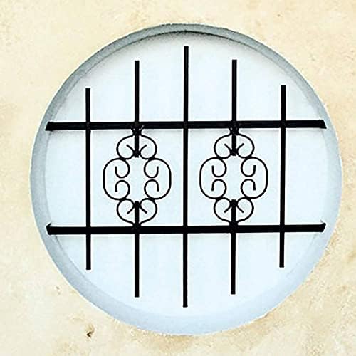 Grille de Defense Byzance diametre 100 cm pour Fenetre ronde (côte tableau)