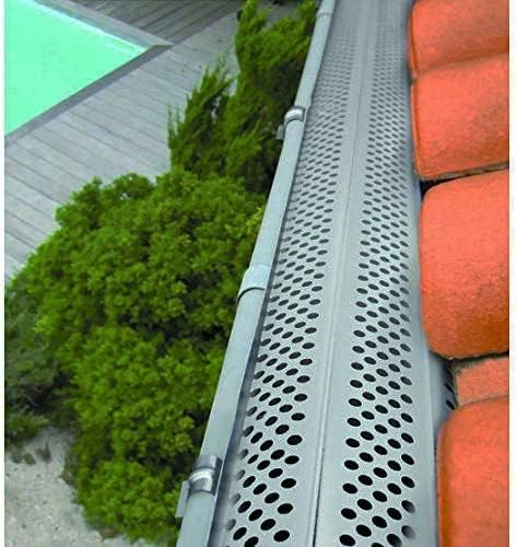 Parefeuille pour gouttière moulurée métallique et PVC (130)