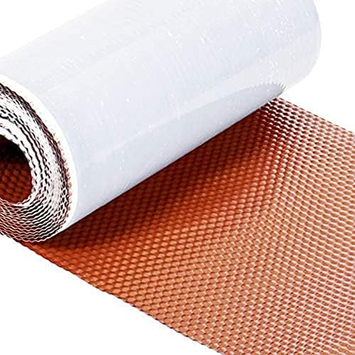 Solin en rouleau auto-adhesif aluminium 30 cm x 5 m rouge - Ral 8004