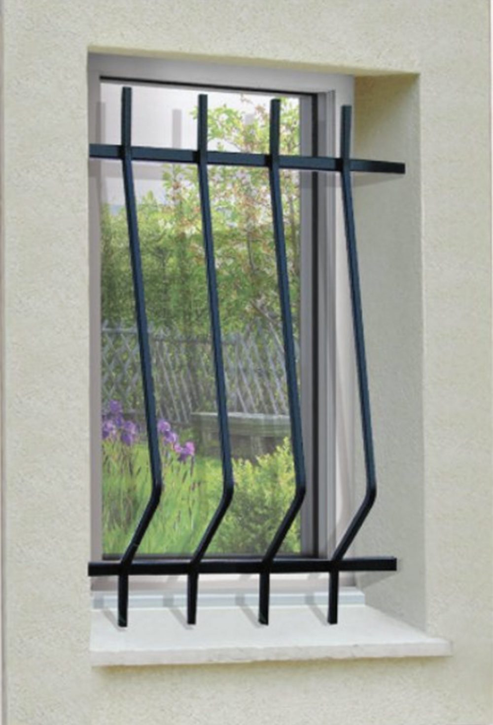 Grille de Defense Standing pour Fenetre H= 115 cm x L= 60 cm (côte tableau)