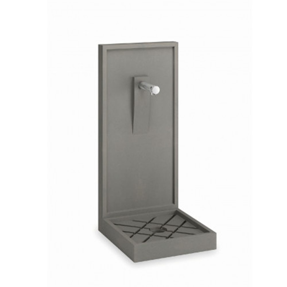 Fontaine Jardin Contemporaine en 2 parties – Couleur Gris RAL 7005
