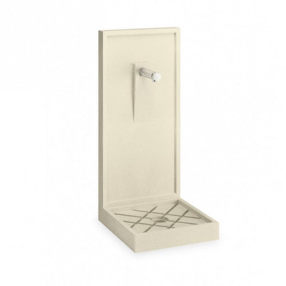 Fontaine Jardin Contemporaine en 2 parties – Couleur Champagne RAL 1733