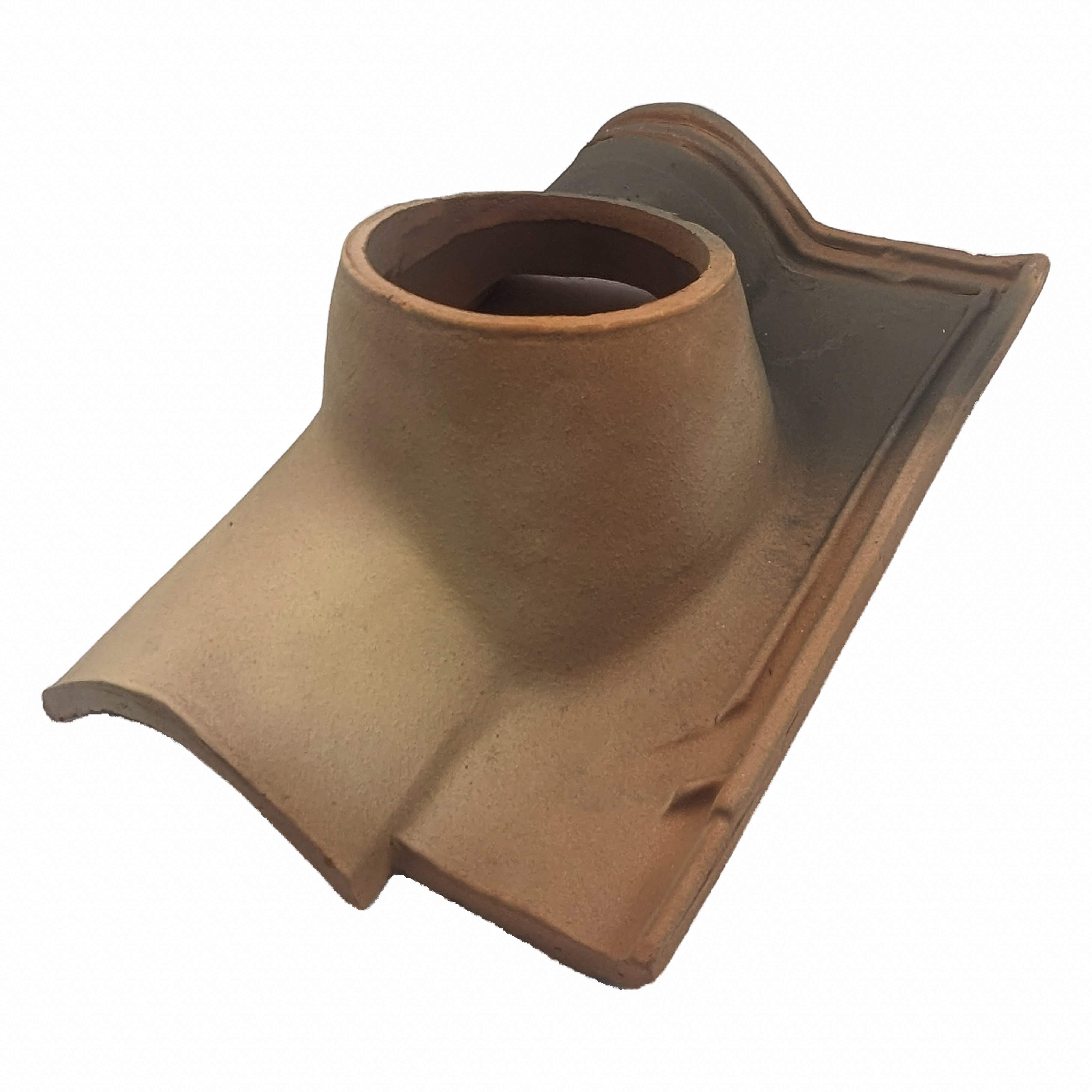 Douille adaptable tuile Médiane - Diamètre 150 - Terroir ( Rose clair nuancé Noir)