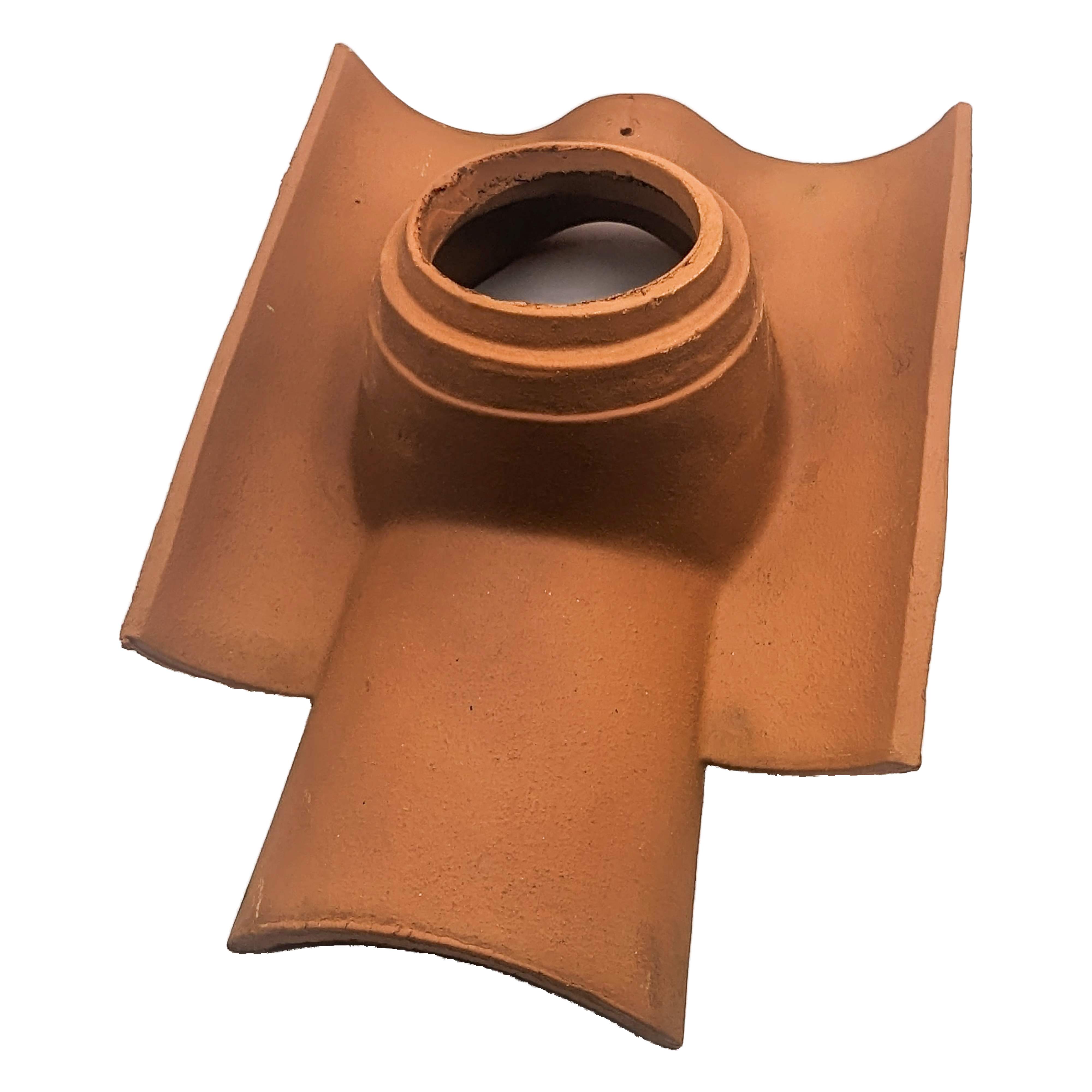 Douille adaptable tuile Canal - Diamètre 125 - Rouge